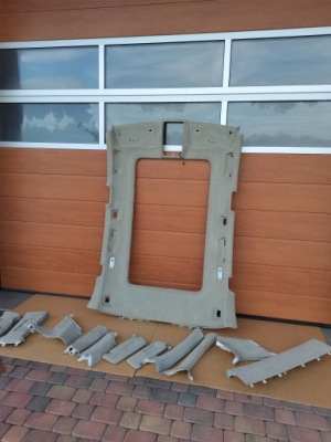 Audi q5 8r потолок набор панорама alcantara фото №1