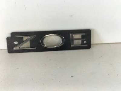 Значок надпис емблема задня renault zoe фото №1