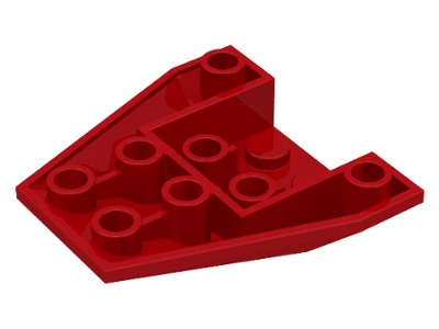 Lego 4855 skos odwr. 4x4 czerwony red. ZB4