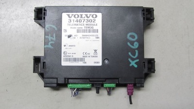 Volvo xc60 модуль телефона 31407302 13- фото №1