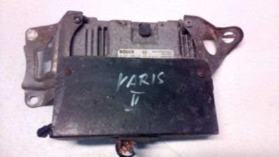 Бортовий комп'ютер блок керування двигуна toyota yaris ii фото №1
