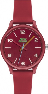 Zegarek dziewczęcy SLAZENGER SL.09.6371.3.04 czerwony fashion na prezent