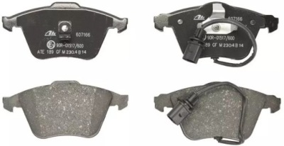 Ate тормозные колодки ham перед audi a6 c5 allroad quattro фото №1