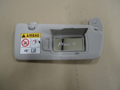 Права захист сонцезахисна козирок megane iv фото №1