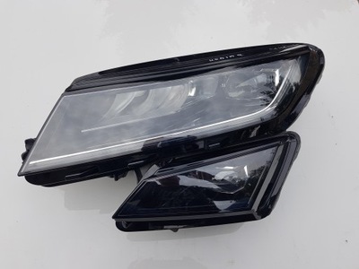 SKODA KADIAQ FARO IZQUIERDA PARTE DELANTERA COMPLETO DIODO LUMINOSO LED 566941015F  