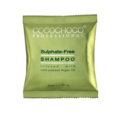 COCOCHOCO Szampon bez SLS/SLES 50ml do włosów suchych zniszczonych