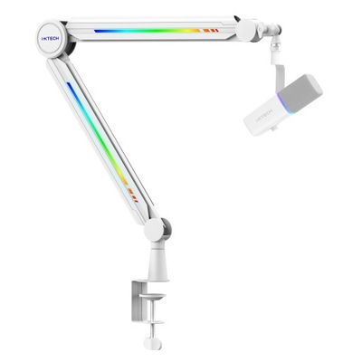 IXTECH RGB Ramię Mikrofonowe Regulowane Do Streamingu i Gier