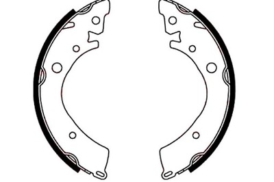 Trw гальмівні колодки гальмівні honda accord i accord ii acc фото №1