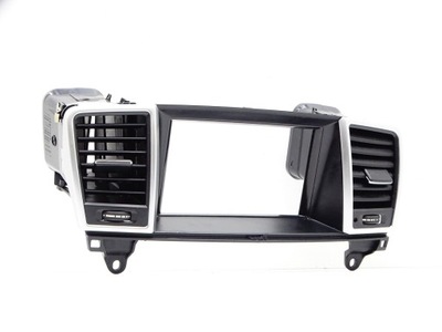 Решітка обдув середня рамка радіо navi mercedes ml w166 a1668300654 фото №1