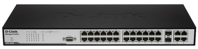 Switch D-LINK DES-3028 24x10/100 2xGIGA 2xSFP