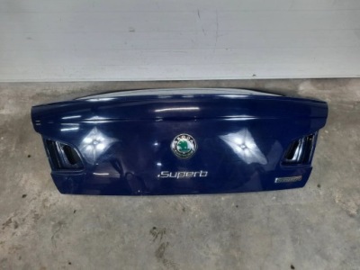 Кришка багажника багажника задня задня sedan skoda superb ii фото №1