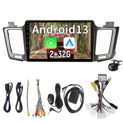 RADIO 2DIN DE AUTOMÓVIL ANDROID TOYOTA RAV4 RAV 4 XA40 2013-2017  