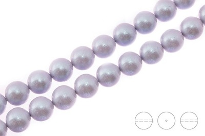 5810 Swarovski IR Dreamy Blue Pearl 12mm 5szt