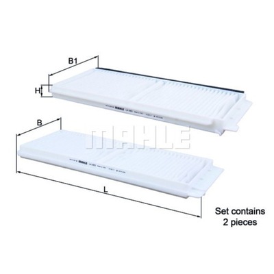 Фильтр кабины mazda 2 de dh 07-15 фото №1