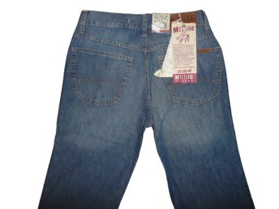 NOWE spodnie dżinsy MUSTANG W30/L30=37,5/102cm