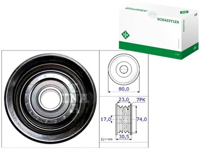 ROLLO TENSOR CORREA WIELOROWK. HONDA 2,0 08- ACC  