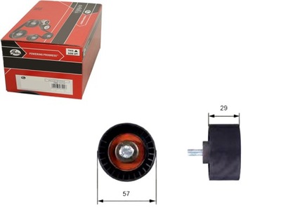 Ролик направляющая ремень распределительного вала alfa romeo 145 146 фото №1