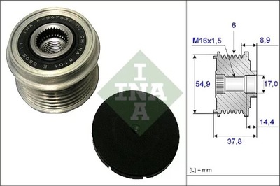 INA 535021710 EMBRAGUE ALT.  