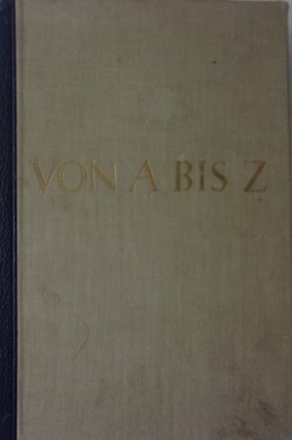 Von A Bis Z 1932 r.