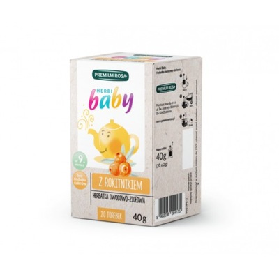 Herbatka dla dzieci i niemowląt z rokitnikiem