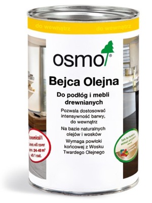 Osmo 3541 Bejca Olejna Kolor Hawana do drewna 0,125L