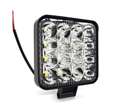 Лампа рабочая led ip67 2000lm 16 led малый усиленная фото №1