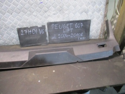 Захист поперечина задня peugeot 607 lift 04-10r 9648145477 фото №1
