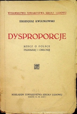 Dysproporcje 1932 r.