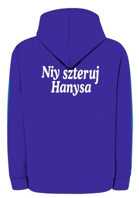 Bluza męska Oberschlesien 5XL niebieska BMKS-02