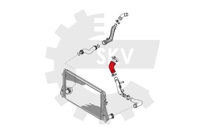 LAIDAS TURBINOS AUDI SEAT SKODA VW 1K0145838AG 