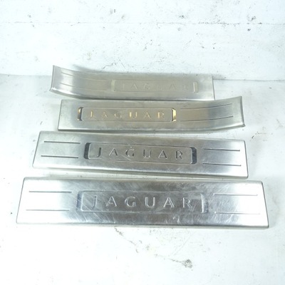 Jaguar xj накладки порогові aw93-13200-ae фото №1