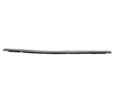 Peugeot 3008 ii молдинг уплотнитель хром дверь правых задних фото №1