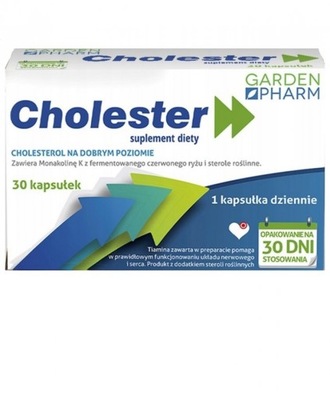 CHOLESTER 30 tabletek na cholesterol