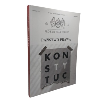 Państwo Prawa Konstytucja praca zbiorowa