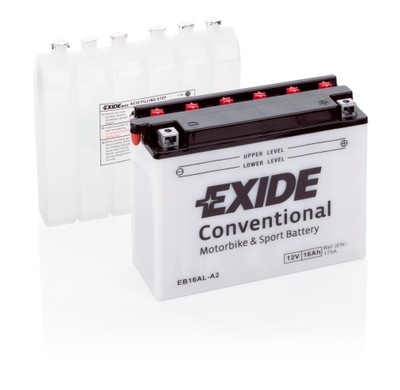 АККУМУЛЯТОР EXIDE EB16AL-A2 YB16AL-A2 12V 16AH 175A P+ VIRAGO