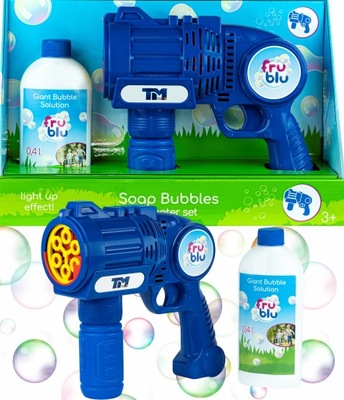 SHOOTER FRU BLU Wyrzutnia baniek TmToys +0,4l płyn