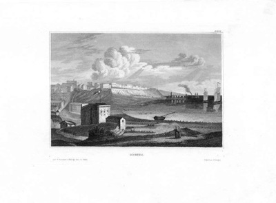 staloryt ca 1850 Odessa Panorama miasta