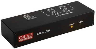 G-LAB AUX 2XLOOP switch RMS przełącznik dwóch pę