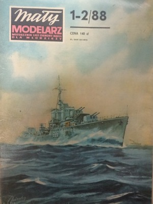 MAŁY MODELARZ 1-2/1988 NISZCZYCIEL PIORUN