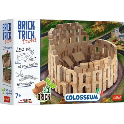 Brick Trick Buduj z cegły Krzywa Wieża Pisa TREFL
