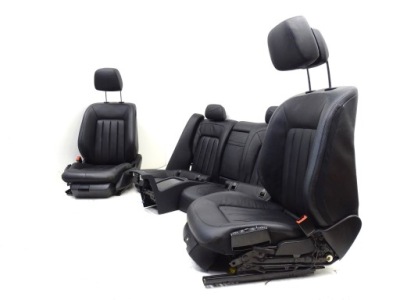 Kpl сидіння заднє сидіння шкіра mercedes cls w218 sedan dynamic підігрів вентильовані фото №1