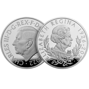 Her Majesty Queen Elizabeth II 2 GBP 1 uncja Srebra 2022 Proof