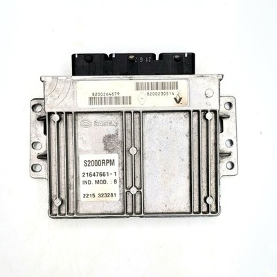 Бортовой компьютер блок управления двигателя renault 8200230514 фото №1