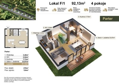Dom, Antoninów, Piaseczno, Piaseczyński, 92 m²
