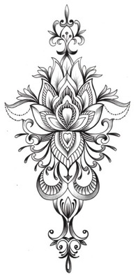 Tatuaż mandala 2