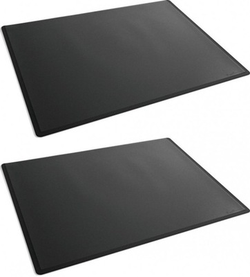 Podkład na biurko Durable 53x40 zakładka czarny x2