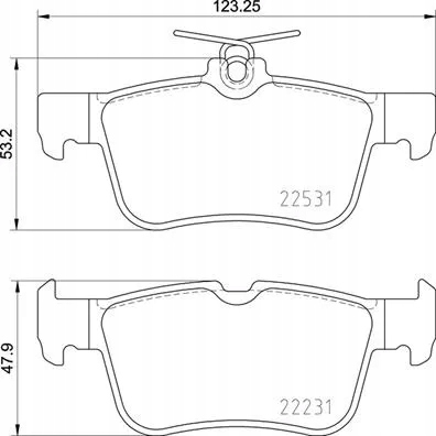 ZAPATAS DE FRENADO FORD (CHANGAN) MONDEO 08/13- / FO  