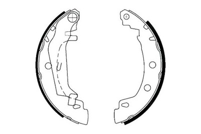 Lpr гальмівні колодки гальмівні renault megane i megane i cl фото №1