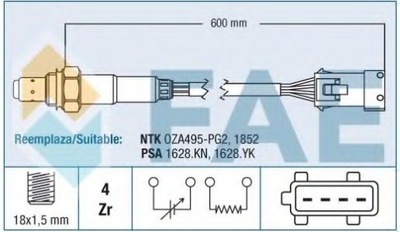 SONDA LAMBDA CITROEN PEUGEOT  