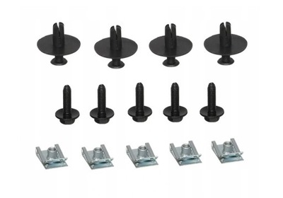 Mitsubishi asx набор клипсы защита двигателя штифт фото №1